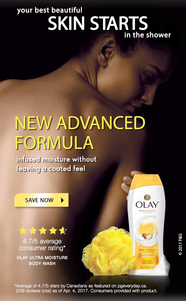 Olay - your best beautiful skin starts in the shower - new advanced formula - save now - image