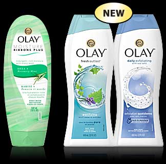 Olay - your best beautiful skin starts in the shower - new adavanced formula - save now - image